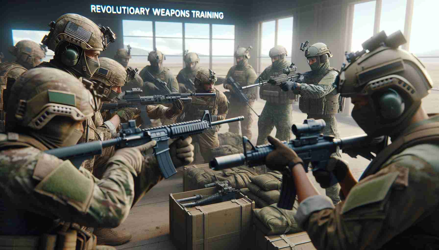 Revolutionary Weapons Training! Soldiers Get a Cutting-Edge Edge