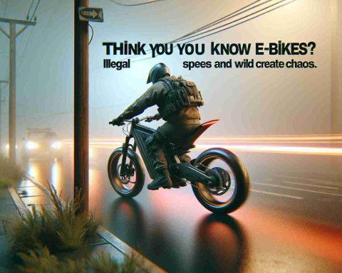 Think You Know E-Bikes? Think Again. Illegal Speeds and Wild Rides Create Chaos.