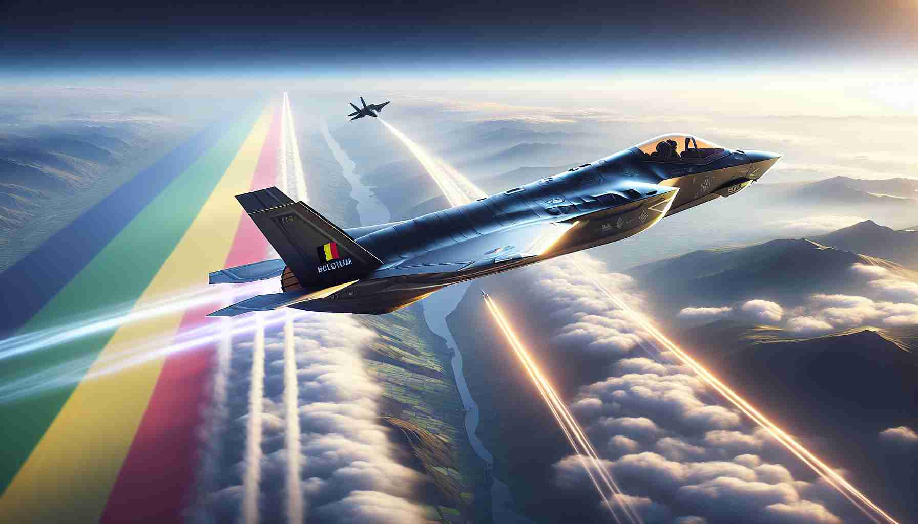 Belgium's New Aviation Milestone. F-35A Lightning II Takes Flight!