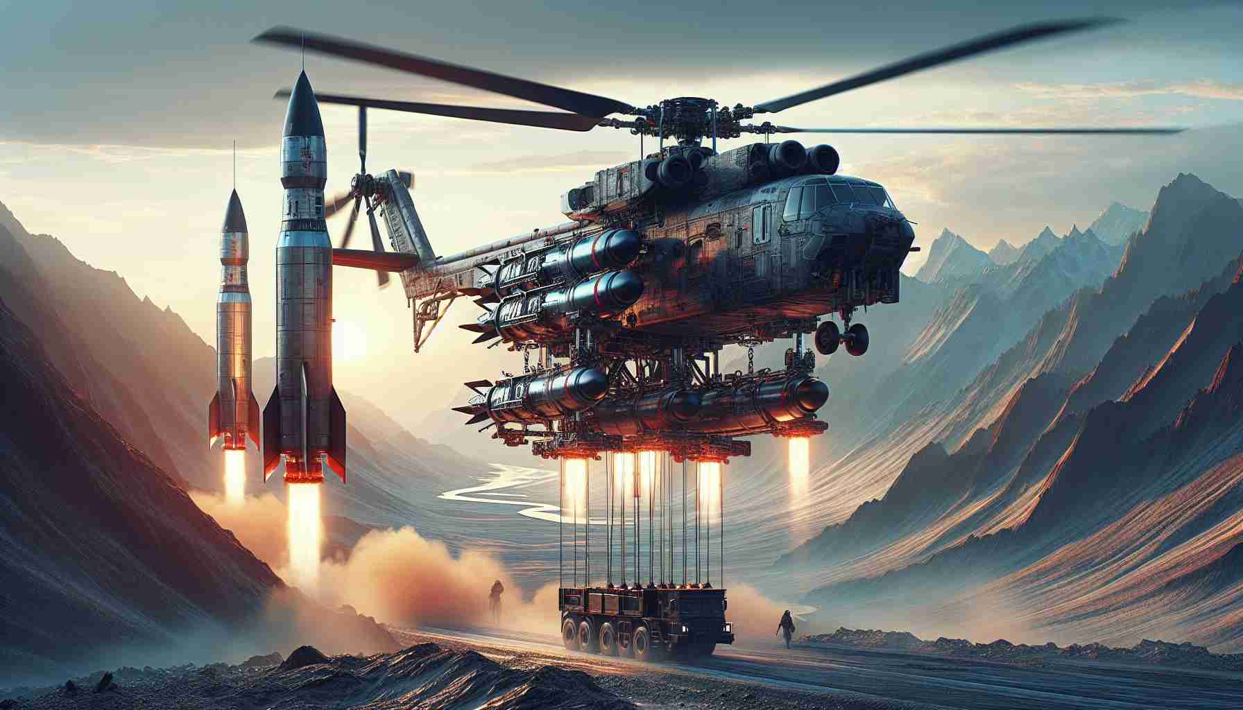 A Surprising Cargo! Helicopter Rides with Rocket Stages