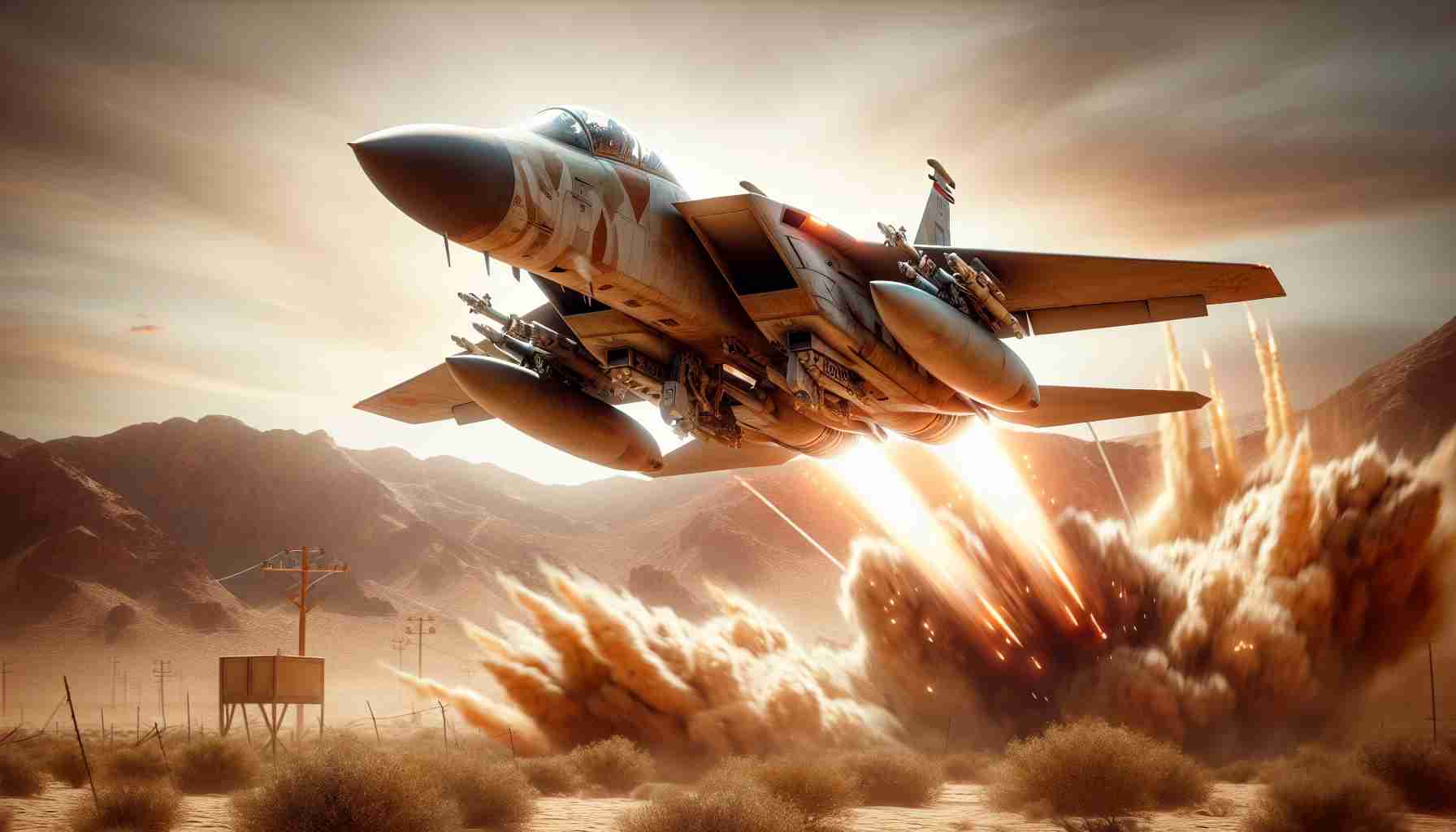 Shocking First Air-Kill! Strike Eagle's Epic Mission in Desert Storm