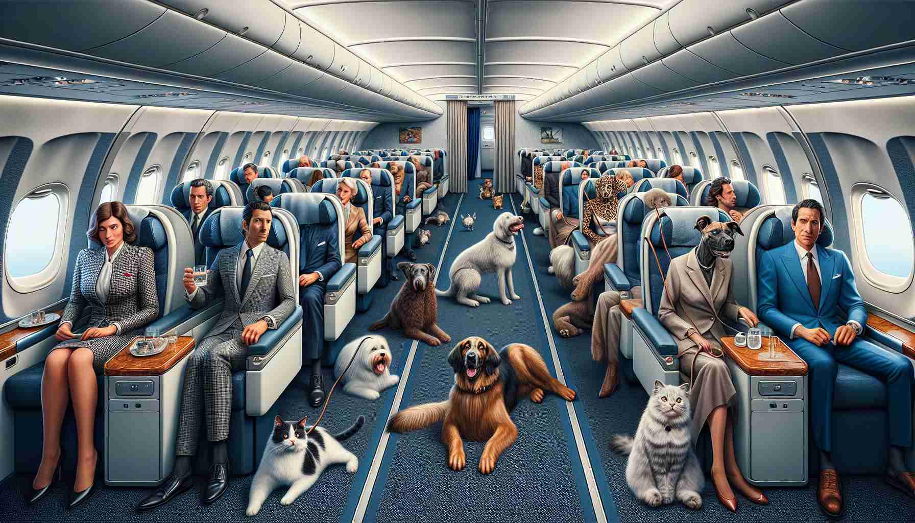 Airlines or Petlines? You Won't Believe Who Got the First-Class Seat!