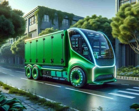 Revolutionary Green Truck Hits the Roads! Discover the Future of Delivery