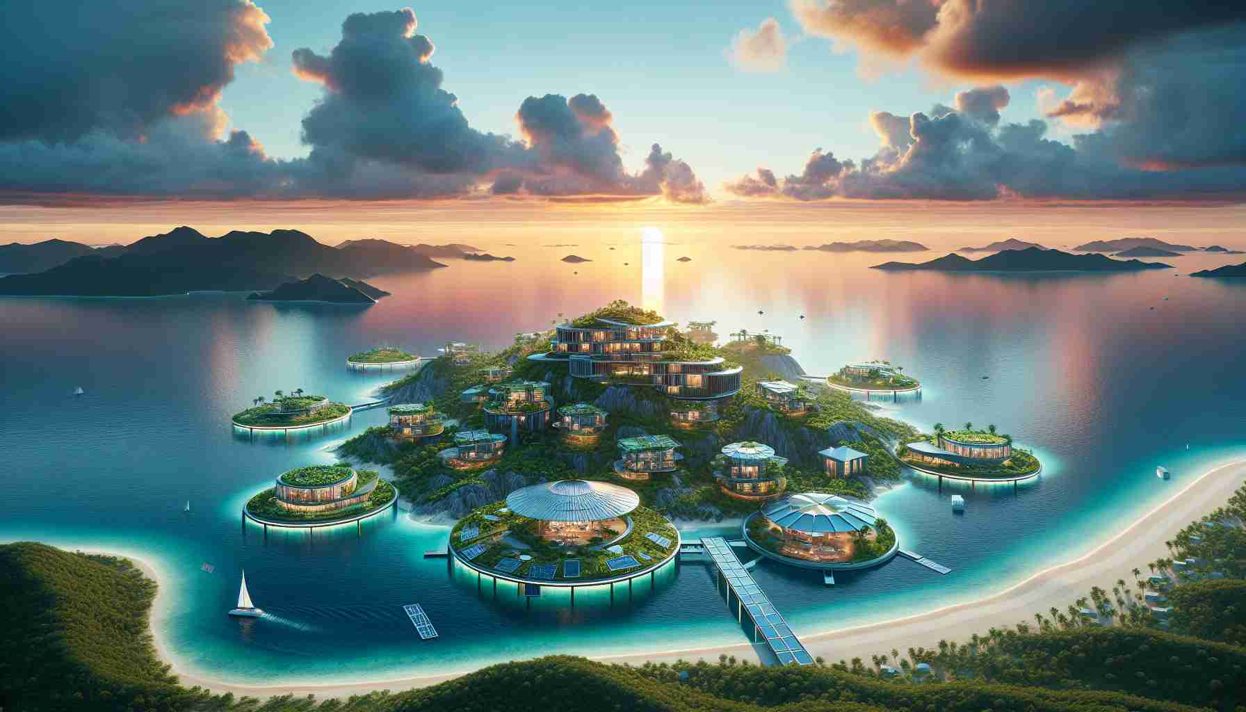 Brad Pitt's Island: The Futuristic Retreat of Tomorrow?