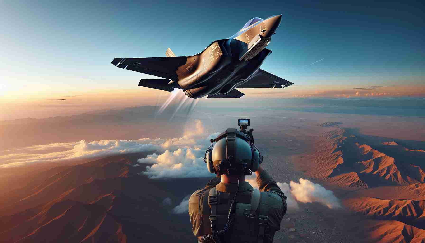 Der F-35-Jäger stürzt aus dem Himmel: Die kühne Flucht des Piloten hinterlässt alle in Bewunderung!